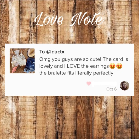 ⭐️ All Lace Boho Bralette - Beautiful (Size Large) - Picture 6 of 10